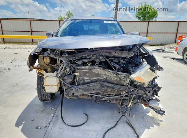 KNMAT2MT1GP622622 2016 NISSAN ROGUE Gray Widok z przodu