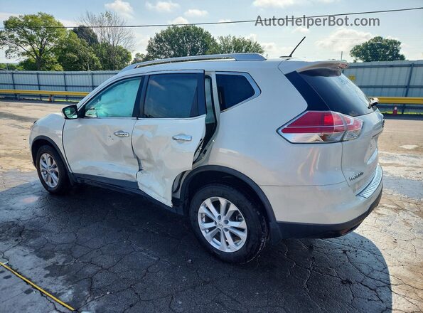 KNMAT2MT1GP645351 2016 NISSAN ROGUE White უკანა მარცხენა