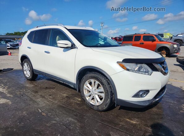 KNMAT2MT1GP645351 2016 NISSAN ROGUE White წინა მარჯვენა