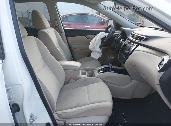 KNMAT2MT1GP652977 2016 NISSAN ROGUE White Vista interior delantera