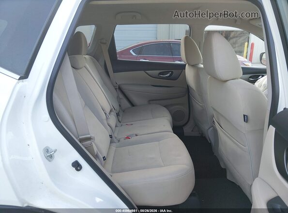KNMAT2MT1GP652977 2016 NISSAN ROGUE White Vista de la etiqueta del VIN