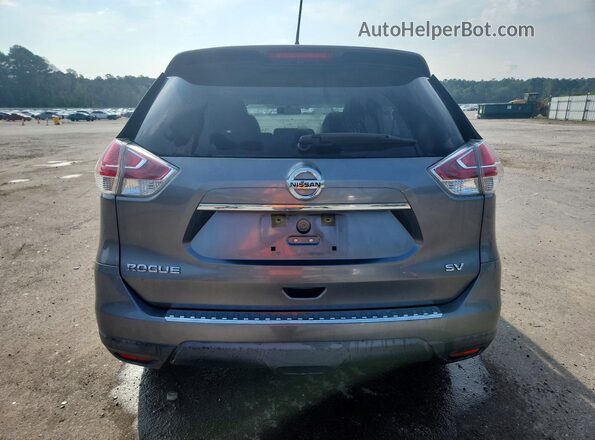 KNMAT2MT1GP661923 2016 NISSAN ROGUE Gray უკანა ხედი