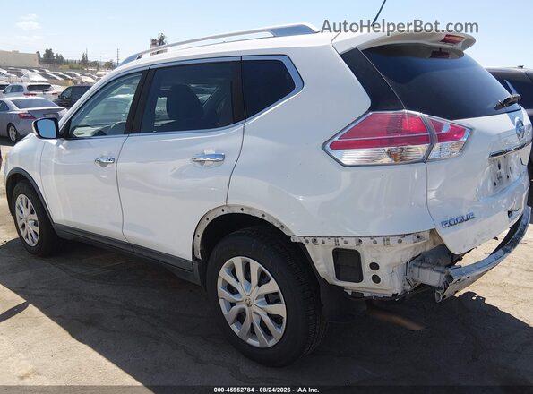 KNMAT2MT1GP671237 2016 NISSAN ROGUE White უკანა მარცხენა