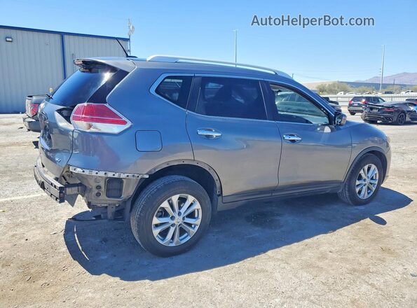 KNMAT2MT1GP673134 2016 NISSAN ROGUE Silver Rear right