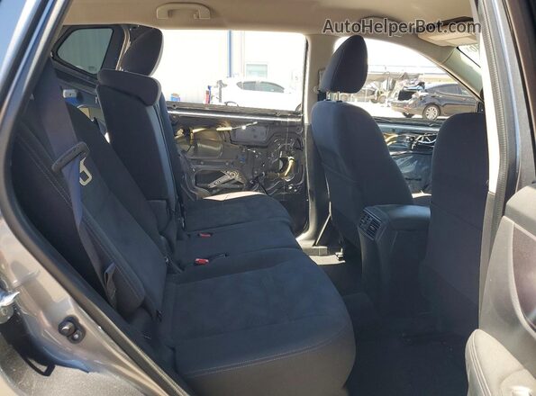 KNMAT2MT1GP673134 2016 NISSAN ROGUE Silver Rear interior view
