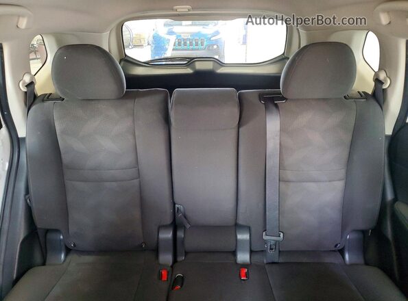 KNMAT2MT1GP682335 2016 NISSAN ROGUE White Widok tylnych siedzeń