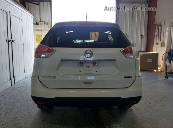 KNMAT2MT1GP682335 2016 NISSAN ROGUE White Widok z tyłu