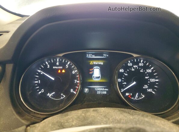 KNMAT2MT1GP686448 2016 NISSAN ROGUE Черный Вид щитка приборов