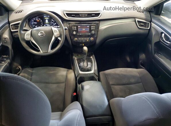 KNMAT2MT1GP686448 2016 NISSAN ROGUE Черный Вид панели приборов