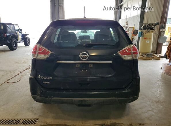 KNMAT2MT1GP686448 2016 NISSAN ROGUE Черный Вид сзади