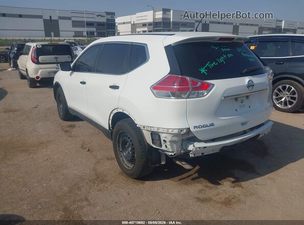 KNMAT2MT1GP691228 2016 NISSAN ROGUE Белый Задняя левая четверть