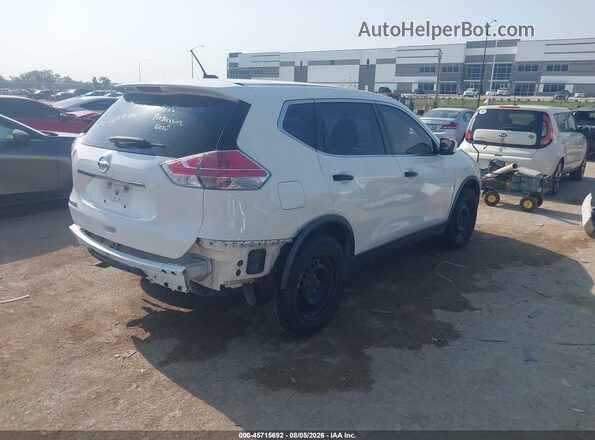 KNMAT2MT1GP691228 2016 NISSAN ROGUE Белый Задняя правая четверть