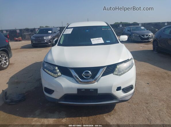 KNMAT2MT1GP691228 2016 NISSAN ROGUE Белый Вид щитка приборов