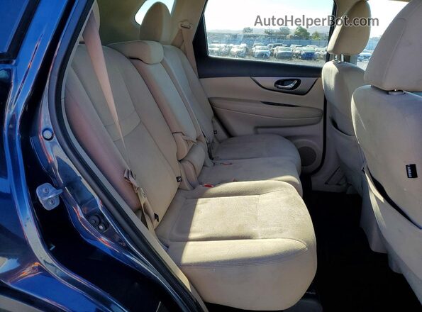 KNMAT2MT1GP715642 2016 NISSAN ROGUE Blue Vista interior trasera