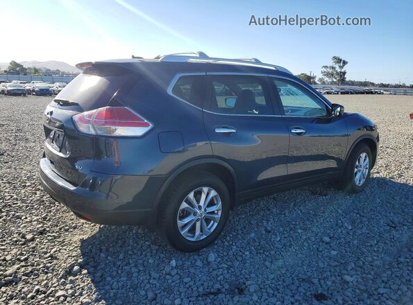 KNMAT2MT1GP715642 2016 NISSAN ROGUE Blue Trasero derecho