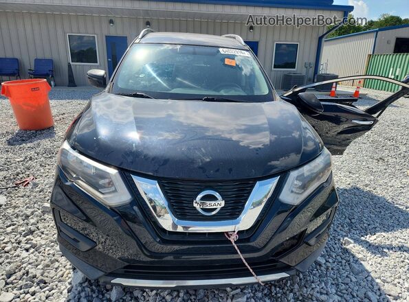 KNMAT2MT1HP500697 2017 NISSAN ROGUE Black Widok z przodu