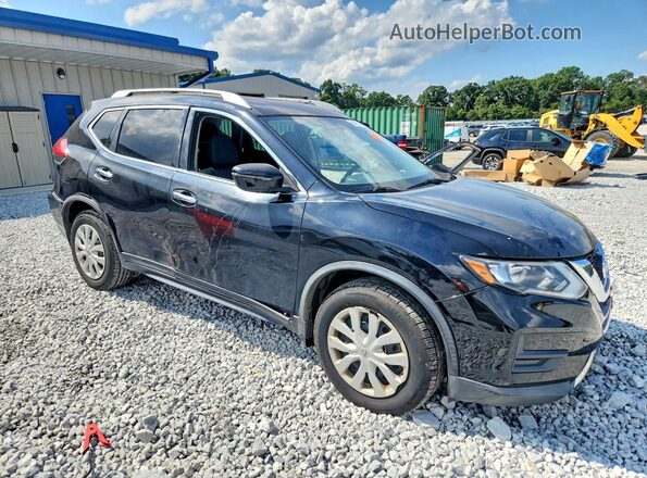 KNMAT2MT1HP500697 2017 NISSAN ROGUE Black Przód prawy