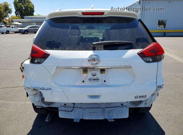 KNMAT2MT1HP522649 2017 NISSAN ROGUE White უკანა ხედი