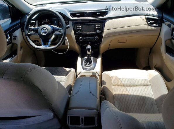 KNMAT2MT1HP522649 2017 NISSAN ROGUE White წინა პანელის ხედი