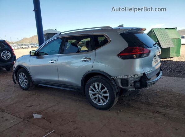 KNMAT2MT1HP551407 2017 NISSAN ROGUE Silver უკანა მარცხენა