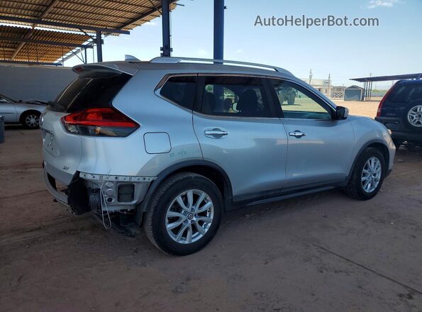 KNMAT2MT1HP551407 2017 NISSAN ROGUE Silver უკანა მარჯვენა