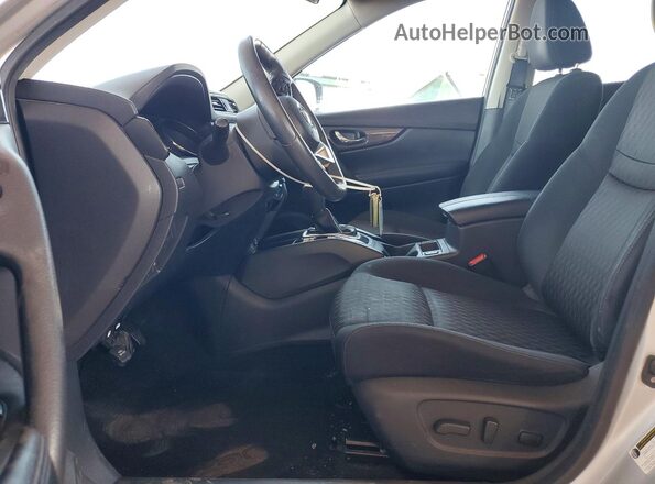 KNMAT2MT1HP551407 2017 NISSAN ROGUE Silver წინა სალონის ხედი
