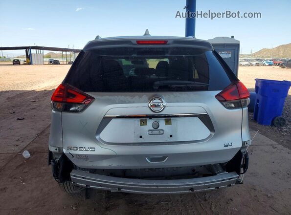 KNMAT2MT1HP551407 2017 NISSAN ROGUE Silver უკანა ხედი