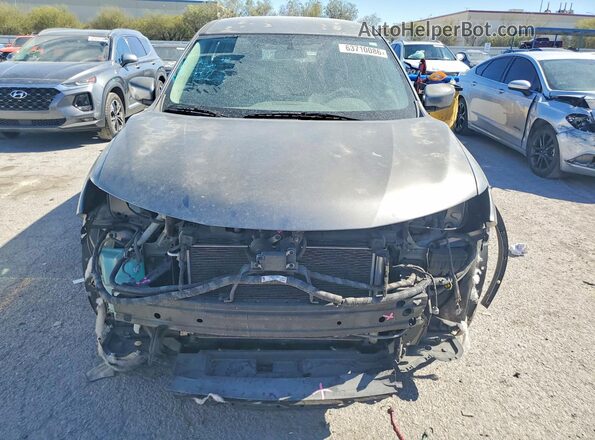KNMAT2MT1HP580518 2017 NISSAN ROGUE Gray Դիմացի տեսք