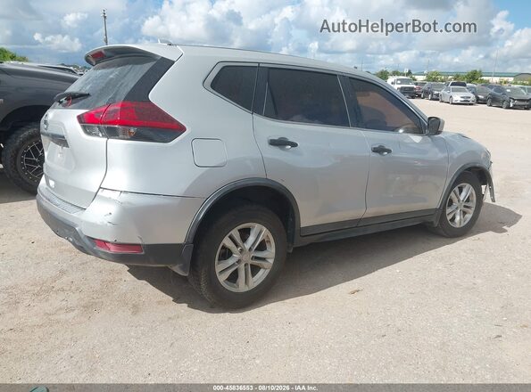 KNMAT2MT1HP617146 2017 NISSAN ROGUE Silver Задня права чверть