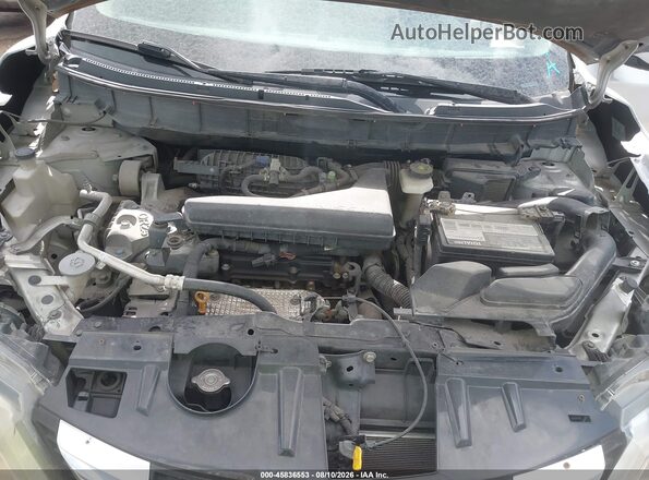 KNMAT2MT1HP617146 2017 NISSAN ROGUE Silver Вид ззаду