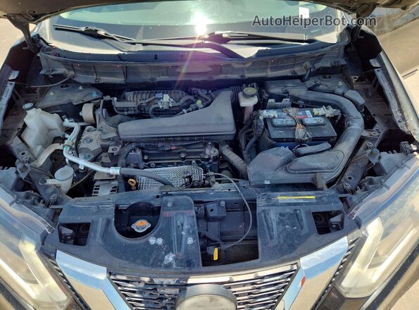 KNMAT2MT1JP514556 2018 NISSAN ROGUE Черный Вид задней части салона