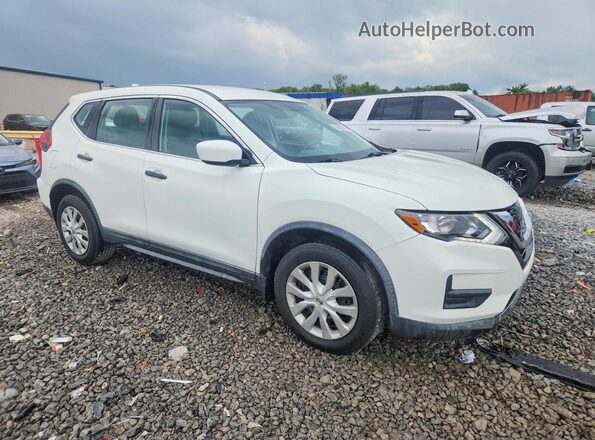 KNMAT2MT1JP571873 2018 NISSAN ROGUE White Delantero derecho