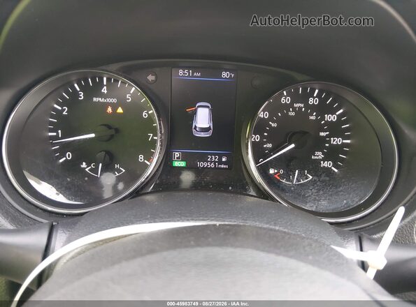 KNMAT2MT1KP511688 2019 NISSAN ROGUE White Вид задніх сидінь