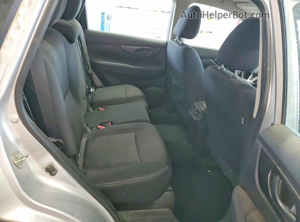KNMAT2MT1KP544044 2019 NISSAN ROGUE Silver უკანა სალონის ხედი