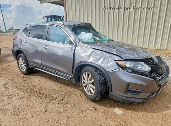 KNMAT2MT1KP546649 2019 NISSAN ROGUE Gray Delantero derecho
