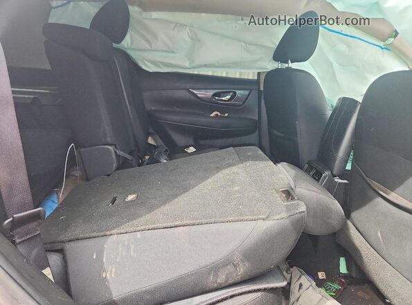 KNMAT2MT1KP546649 2019 NISSAN ROGUE Gray Vista de los asientos traseros
