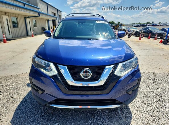 KNMAT2MT1KP553147 2019 NISSAN ROGUE Blue Front view