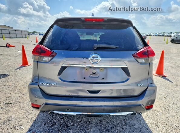 KNMAT2MT1KP555805 2019 NISSAN ROGUE Gray Widok z tyłu