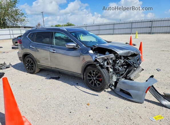KNMAT2MT1KP555805 2019 NISSAN ROGUE Gray Przód prawy