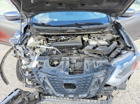 KNMAT2MT1KP555805 2019 NISSAN ROGUE Gray Widok komory silnika