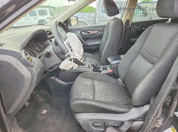 KNMAT2MT1LP519193 2020 NISSAN ROGUE Черный Вид салона спереди