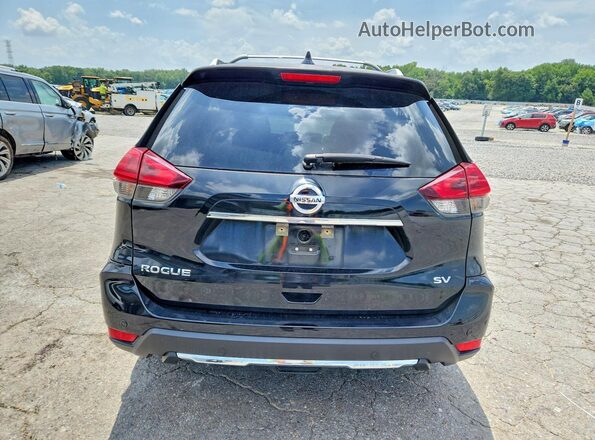 KNMAT2MT1LP525124 2020 NISSAN ROGUE Black Widok z tyłu