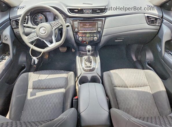 KNMAT2MT1LP525124 2020 NISSAN ROGUE Black Widok deski rozdzielczej