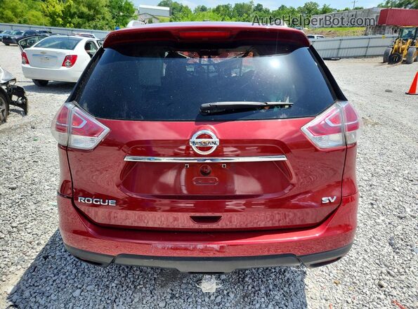 KNMAT2MT2GP618238 2016 NISSAN ROGUE Orange Vista trasera