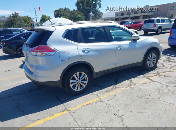 KNMAT2MT2GP684546 2016 NISSAN ROGUE Silver Tył prawy