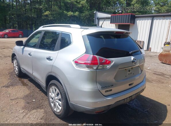 KNMAT2MT2GP693876 2016 NISSAN ROGUE Gray Trasero izquierdo