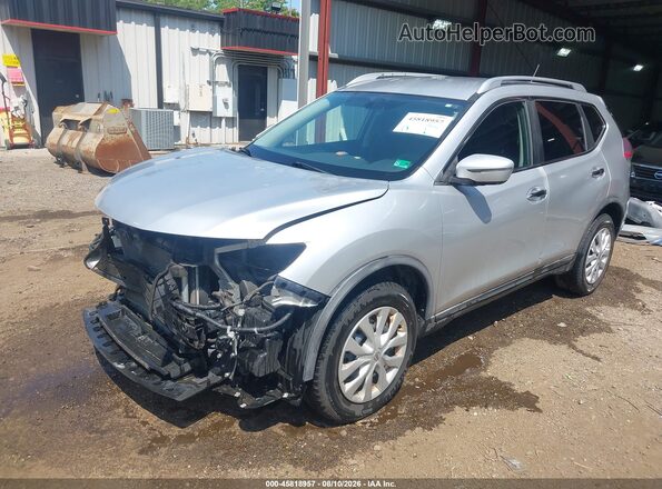 KNMAT2MT2GP693876 2016 NISSAN ROGUE Gray Vista tres cuartos delantera izquierda