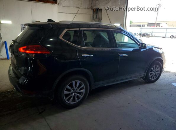 KNMAT2MT2HP511336 2017 NISSAN ROGUE Black უკანა მარჯვენა