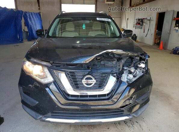 KNMAT2MT2HP511336 2017 NISSAN ROGUE Black წინა ხედი