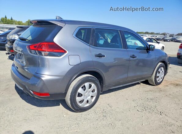 KNMAT2MT2HP554641 2017 NISSAN ROGUE Silver Trasero derecho
